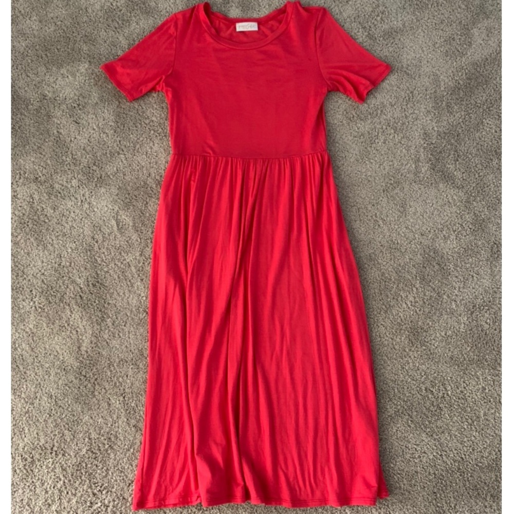 Original Poppy and Dot Midi Dress with Pockets